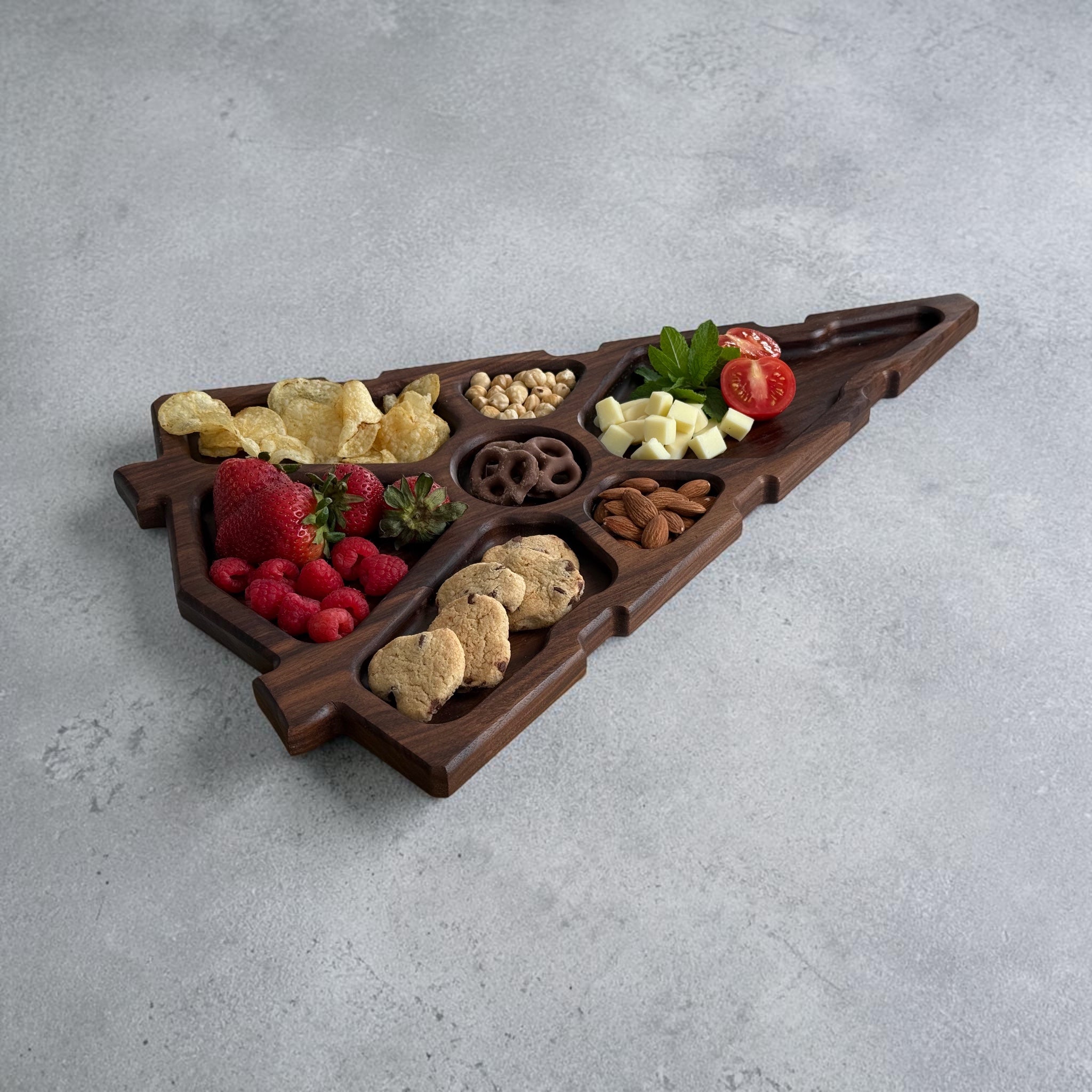 Handmade Hardwood Imperial Destroyer Tray, Serving Tray, Charcuterie Board