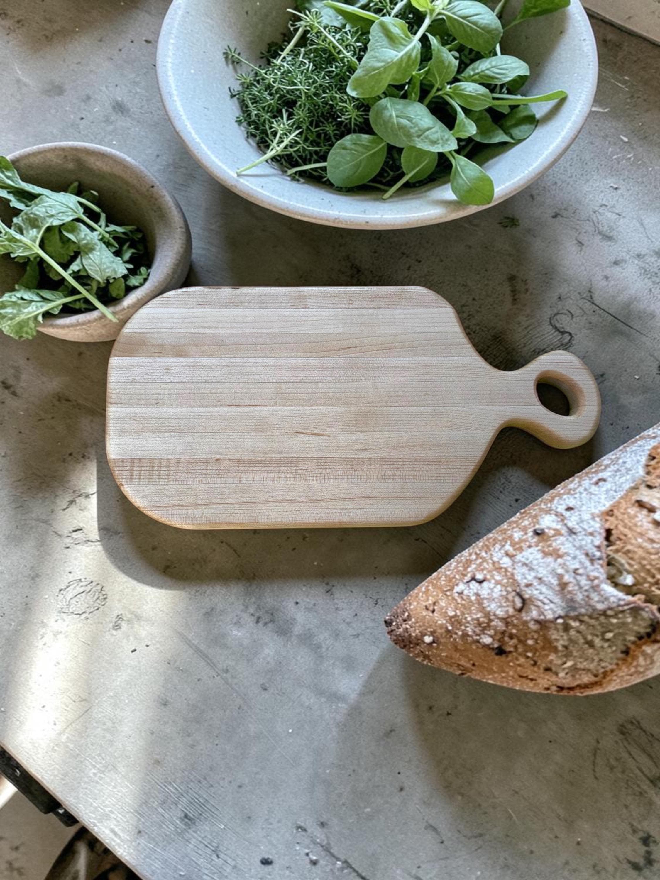 Personalized Cherry, Walnut or Maple Cutting Board, Custom Engraved Charcuterie Board
